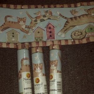 Cat border wallpaper